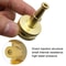 Heavy Duty Brass Garden Hose Shut Off Valve GHT Connector 4Piece Set 6