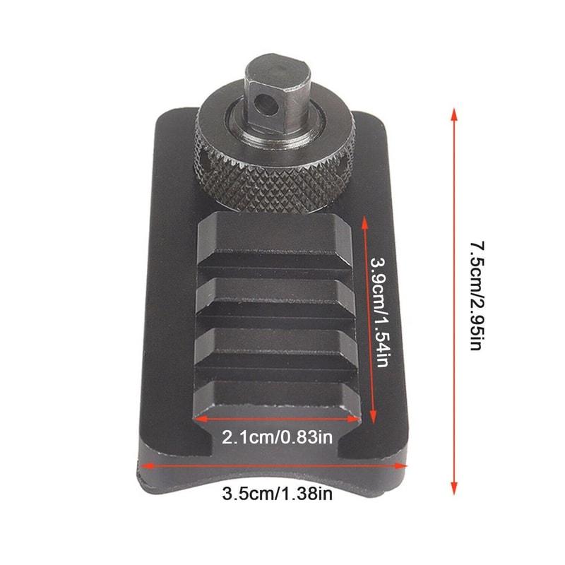 Heavy Duty QD Sling Mount For Picatinny Rail Rifle Shotgun Adapter 4