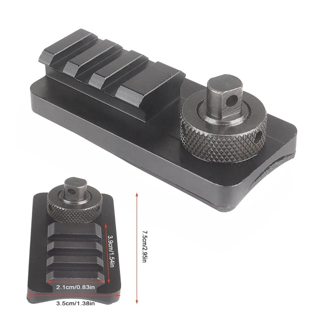 Heavy Duty QD Sling Mount For Picatinny Rail Rifle Shotgun Adapter 6