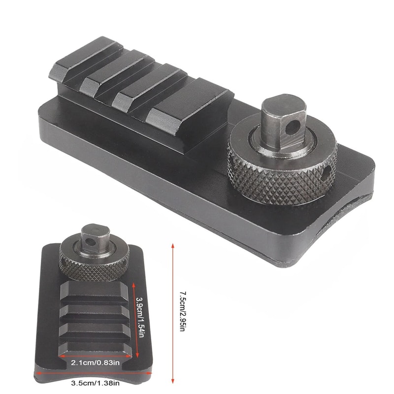 Heavy Duty QD Sling Mount For Picatinny Rail Rifle Shotgun Adapter 6