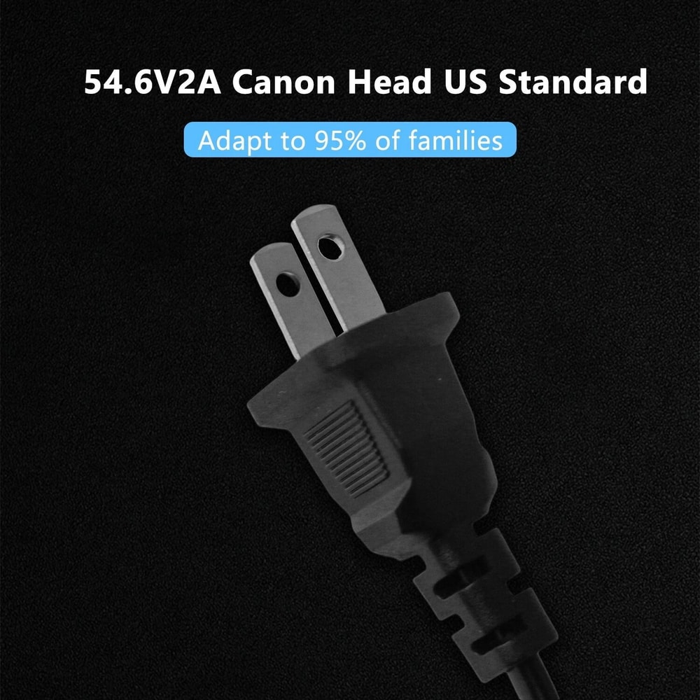 Lithium Battery Charger With DC Plug For Ebike And Scooter 4