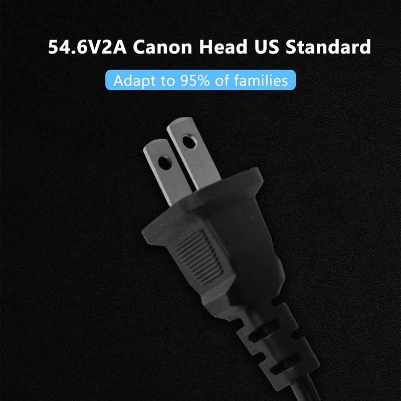 Lithium Battery Charger With DC Plug For Ebike And Scooter 4