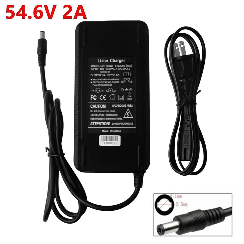 Lithium Battery Charger With DC Plug For Ebike And Scooter 7