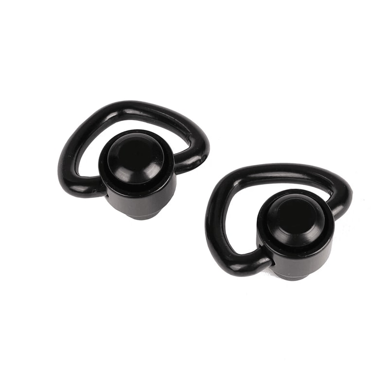 QD Push Button Sling Swivel Mount Adapter With Base For Compatible Rifle Or Shotgun Setups 3