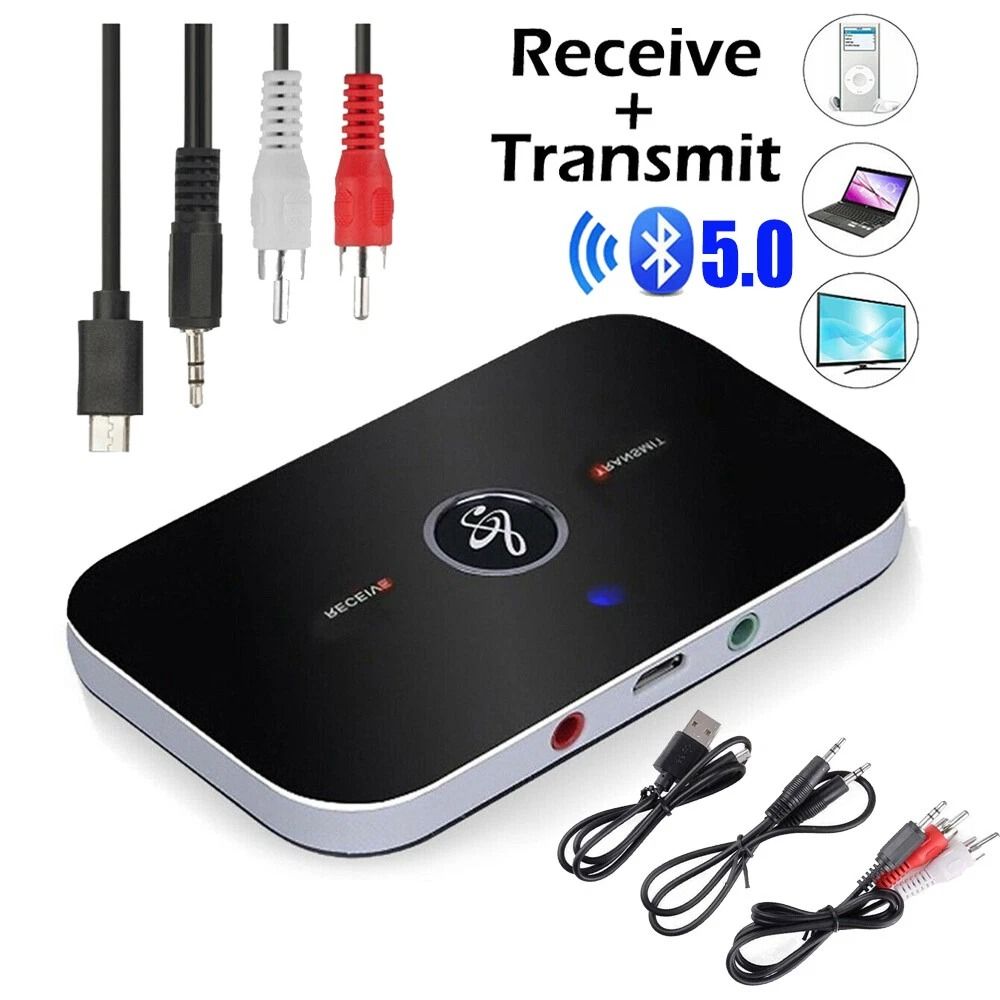 Bluetooth Transmitter Receiver For TV And Home Stereo Wireless Audio Adapter 8
