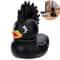 Dark Gothic Resin Duck Statue For Desk Car And Home Decor 5