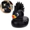Dark Gothic Resin Duck Statue For Desk Car And Home Decor 6