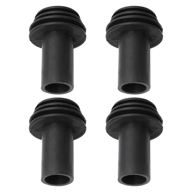 RV Gutter Spout Caps Cover Protectors Universal Rubber Extensions 3