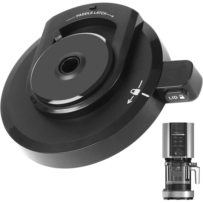 Ninja Creami Outer Bowl Lid Replacement No Paddle 1