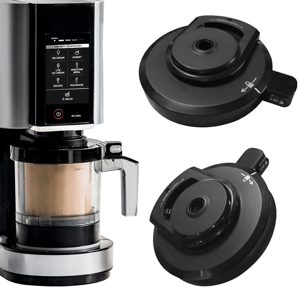 Ninja Creami Outer Bowl Lid Replacement No Paddle 2