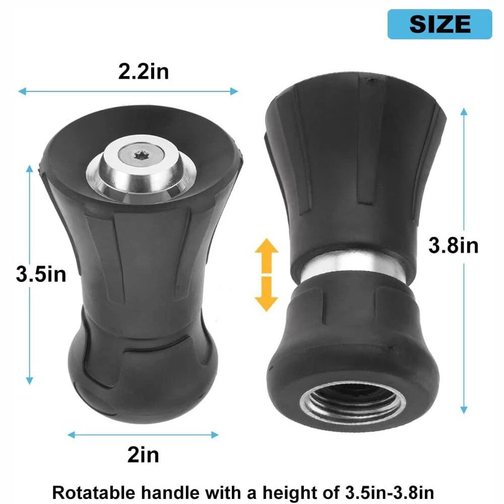 Adjustable High Pressure Garden Hose Nozzle For Car Wash Lawn And Patio Cleaning 5