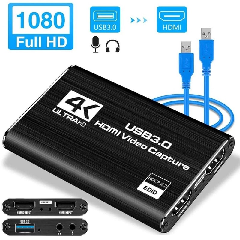 HDMI Video Capture Card USB For Streaming Recording And Gaming 2