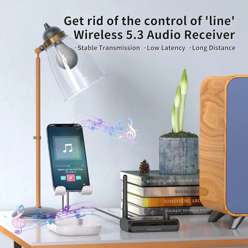 Bluetooth Receiver For Home Stereo With Optical USB And RCA Audio Adapter 5