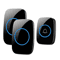 Long Range Wireless Doorbell With Plug In Receivers Waterproof Chimes 0