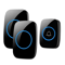 Long Range Wireless Doorbell With Plug In Receivers Waterproof Chimes 0