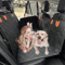 Hard Bottom Dog Car Seat Cover With Back Seat Extender Support 0