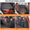 Hard Bottom Dog Car Seat Cover With Back Seat Extender Support 4