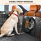 Hard Bottom Dog Car Seat Cover With Back Seat Extender Support 7