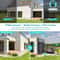 Dual Lens Outdoor Security Camera With Zoom PTZ WiFi Monitoring And Night Vision 5