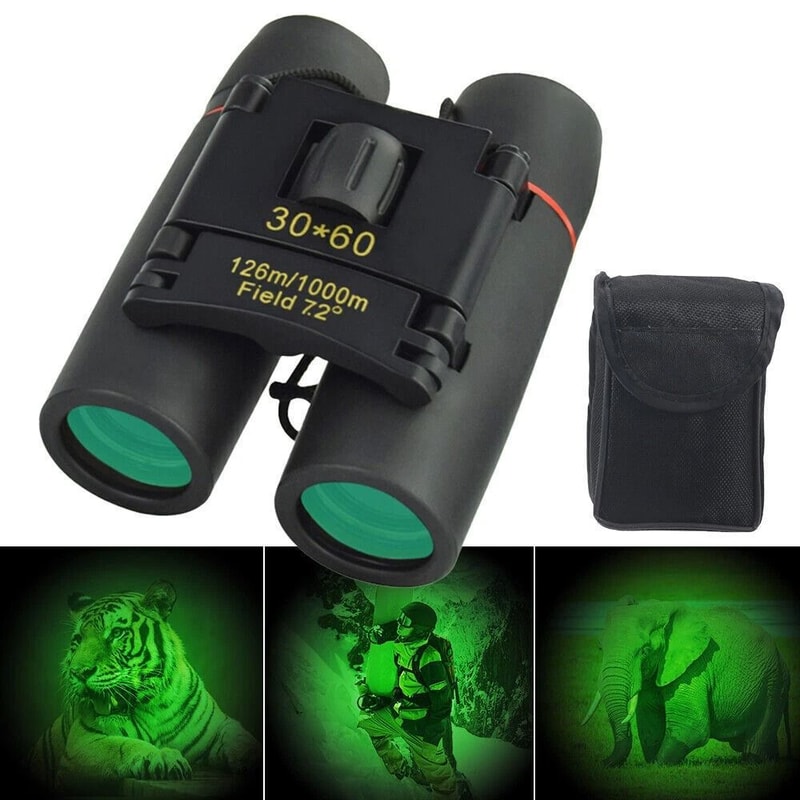 Compact BAK4 Binoculars With Case For Hunting Travel And Bird Watching 9