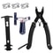 Portable Bicycle Chain Breaker Tool With Chain Hook Steel Bike Chain Cutter For Quick Repairs 0
