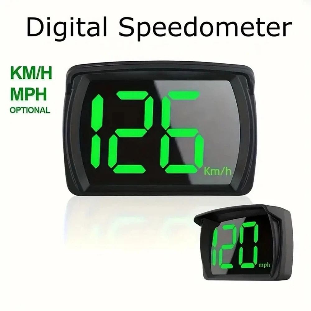 GPS Speedometer HUD Digital Head Up Display For Car Truck Motorcycle MPH 2