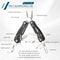 Mini Multitool Pliers Stainless Steel Pocket Camping Tool 8