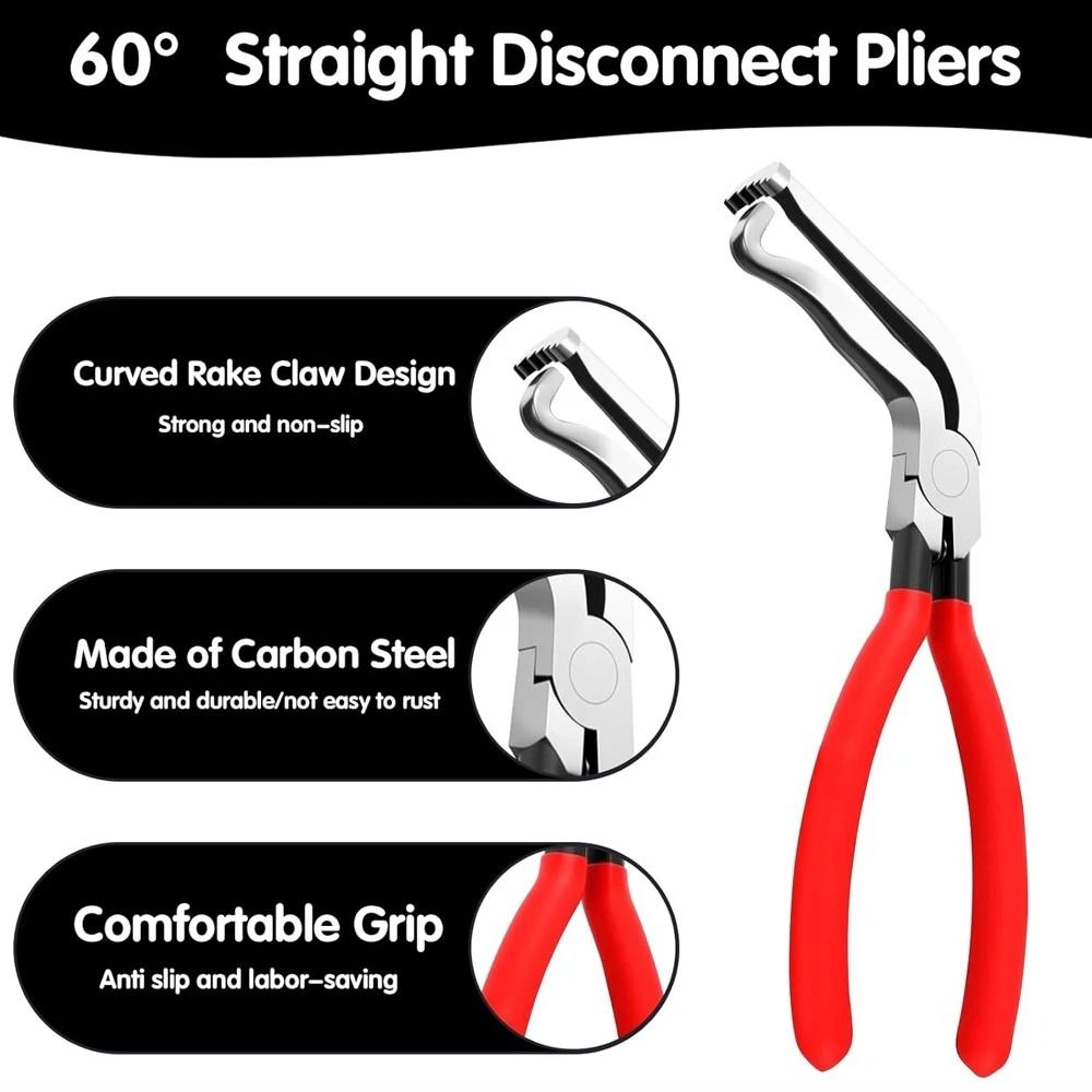 Electrical Disconnect Pliers And Connector Separator Tool Kit For Automotive Terminal Removal 6