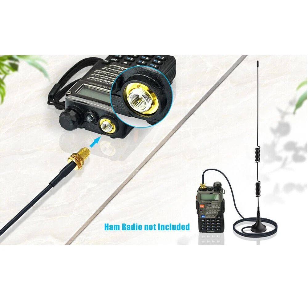 Dual Band Antenna SMA Female Walkie Talkie Antenna 7