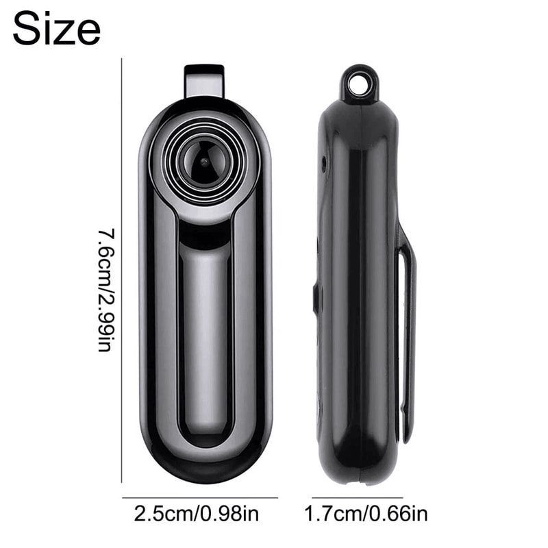 Wearable Camera Necklace Mini Body Camera With Audio And 8GB Built In Storage 1