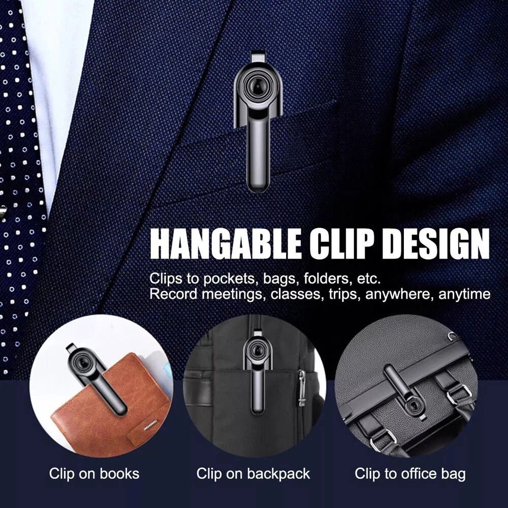 Wearable Camera Necklace Mini Body Camera With Audio And 8GB Built In Storage 7