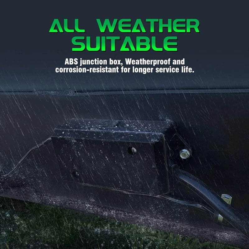 7 Way Trailer Plug 7 Pin Trailer Connector Weatherproof Trailer Wiring Harness Trailer Wiring Conne 4