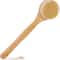 Bamboo Shower Body Brush With Soft Bristles Long Handle Back Scrubber 4