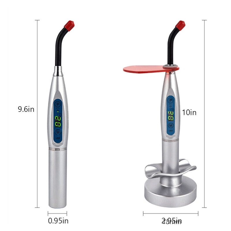 Wireless Dental Curing Light LED Resin Cure Lamp For Fast Precise Composite Curing 2