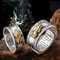 Feng Shui Ring Adjustable Wealth Ring With Buddhist Mantra 4