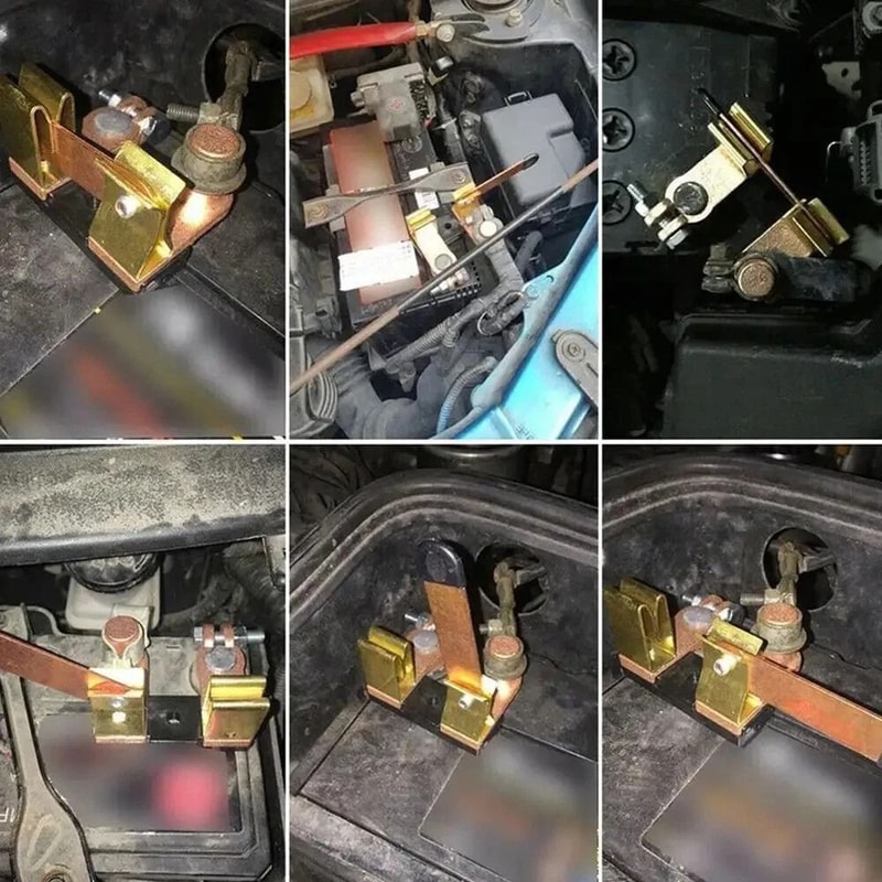 Battery Disconnect Switch Brass Cut Off For Car RV Marine 2