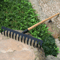 Tooth Stainless Steel Hay Rake For Pine Straw Soil And Garden Cleanup 0