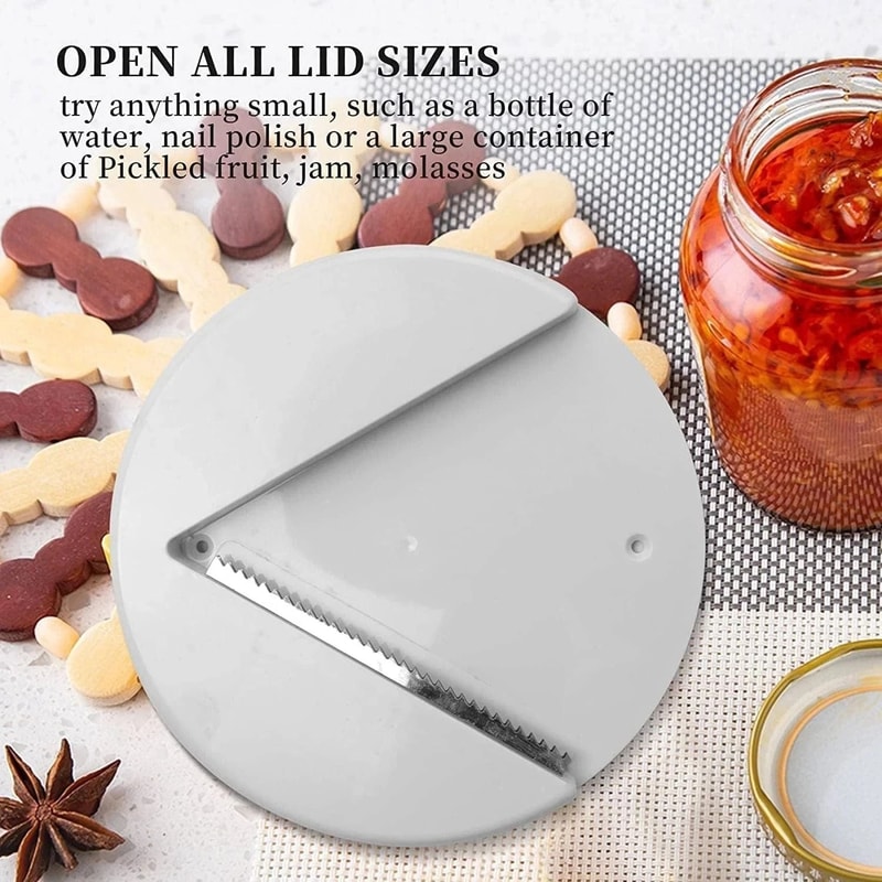 Under Cabinet Jar Opener For Seniors With Arthritis Easy Grip Lid Opener For Weak Hands 2