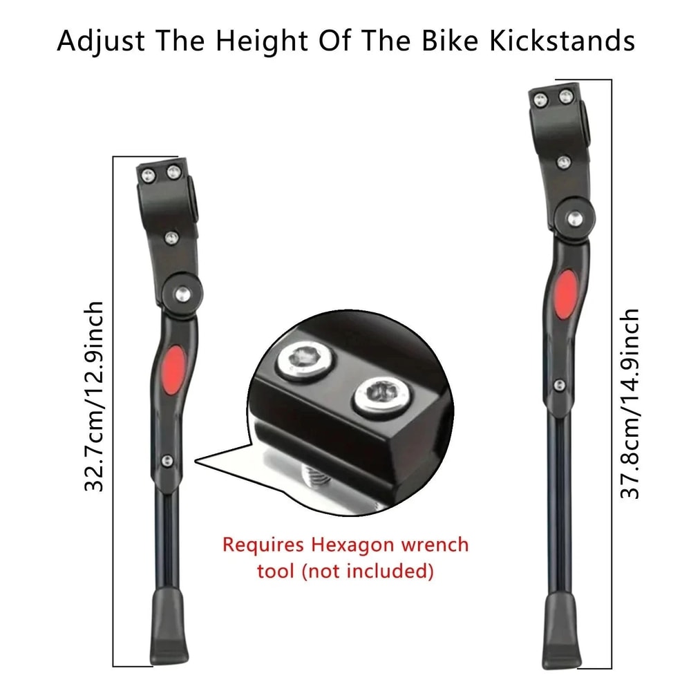 Adjustable Aluminum Bike Kickstand For Bicycles 5
