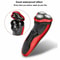 Cordless Rotary Electric Shaver For Men Waterproof Wet Dry Razor With Pop Up Trimmer 1