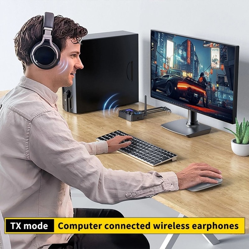 Bluetooth Transmitter Receiver Audio Adapter 6