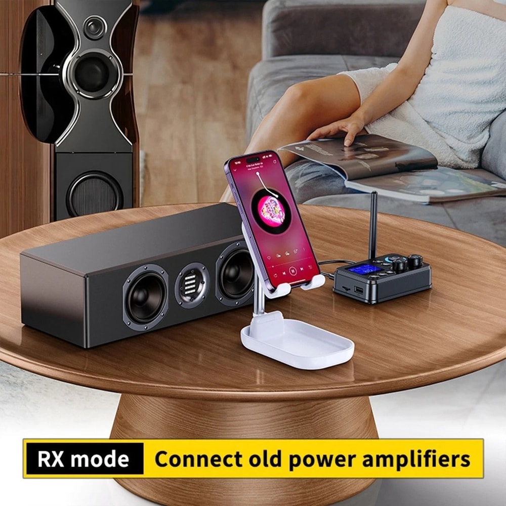 Bluetooth Transmitter Receiver Audio Adapter 8