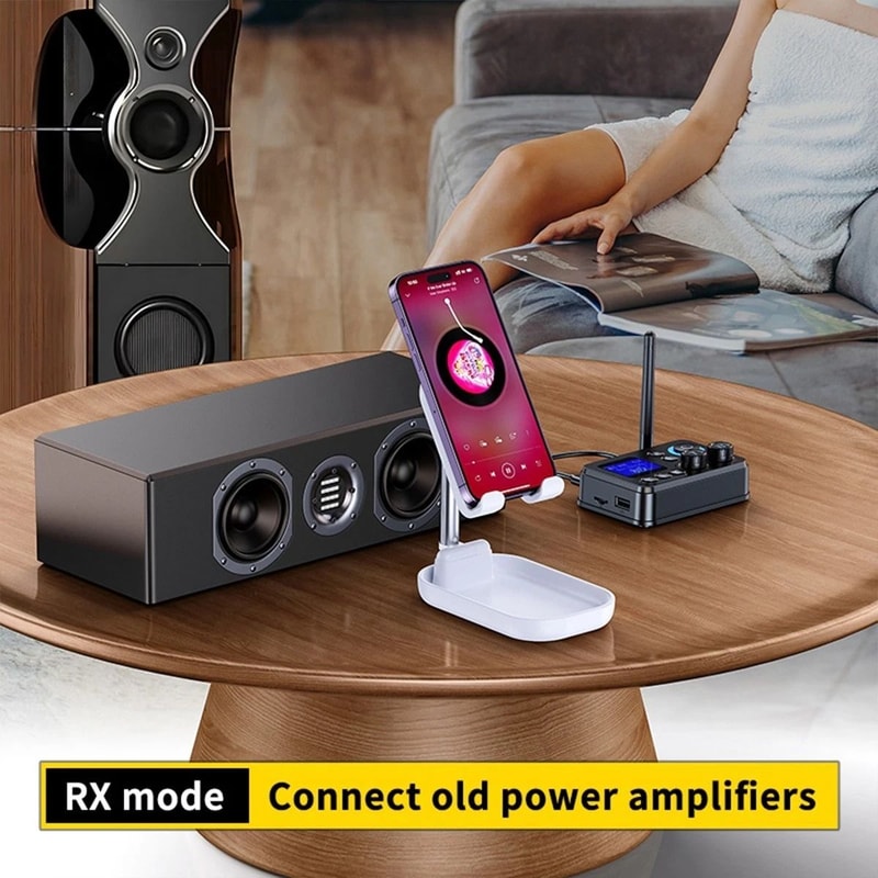 Bluetooth Transmitter Receiver Audio Adapter 8