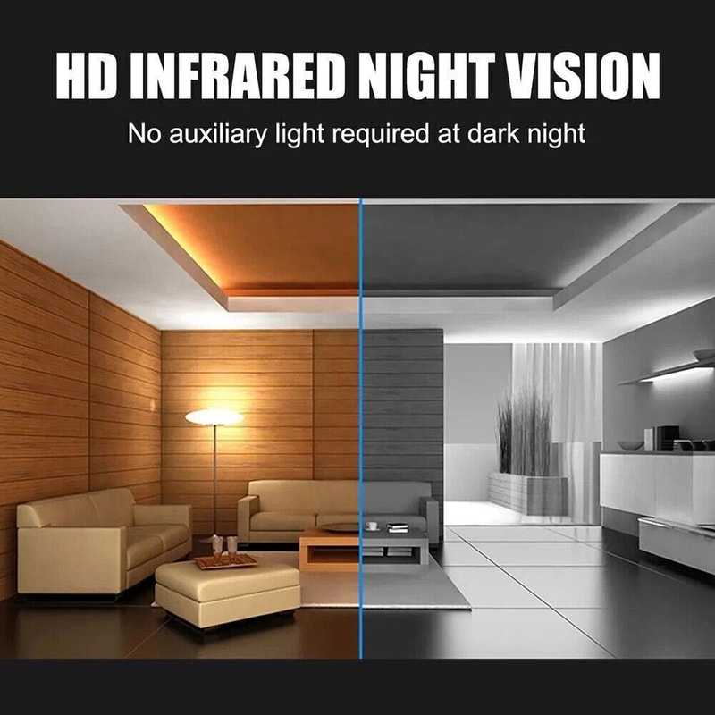 20 Hour Mini Body Camera With 180 Lens And IR Night Vision 6