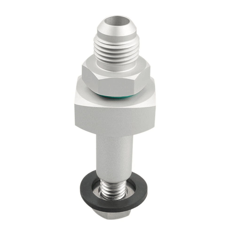 No Weld Fuel Tank Return Line Fitting Aluminum Bung Kit 2