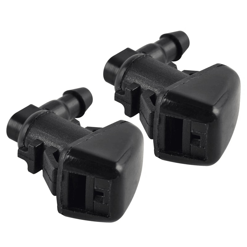 Jeep Liberty Windshield Washer Nozzle Jet Pair Front Wiper Spray Replacement 1