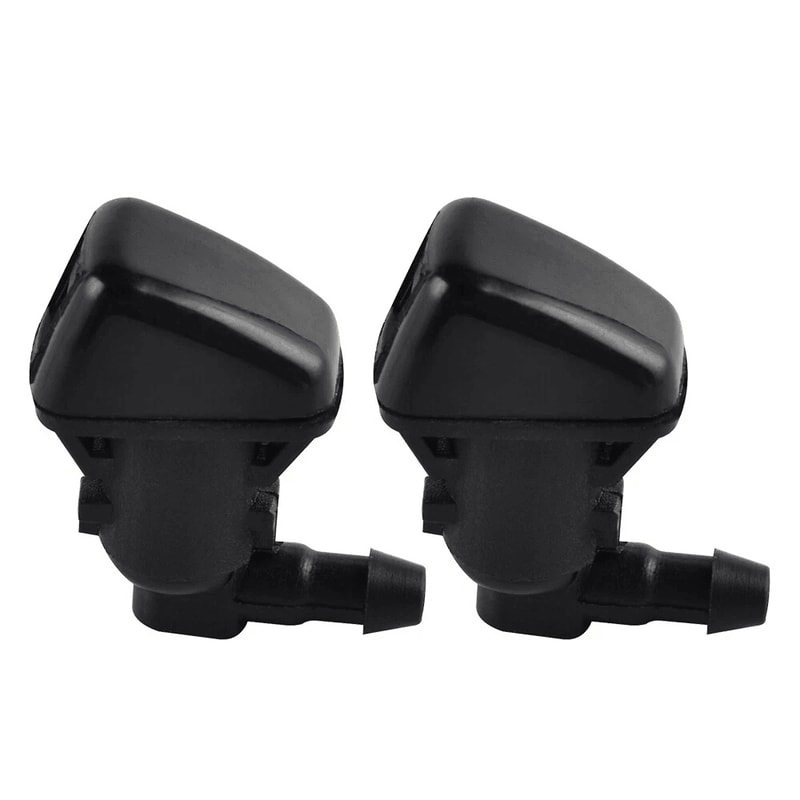 Jeep Liberty Windshield Washer Nozzle Jet Pair Front Wiper Spray Replacement 4