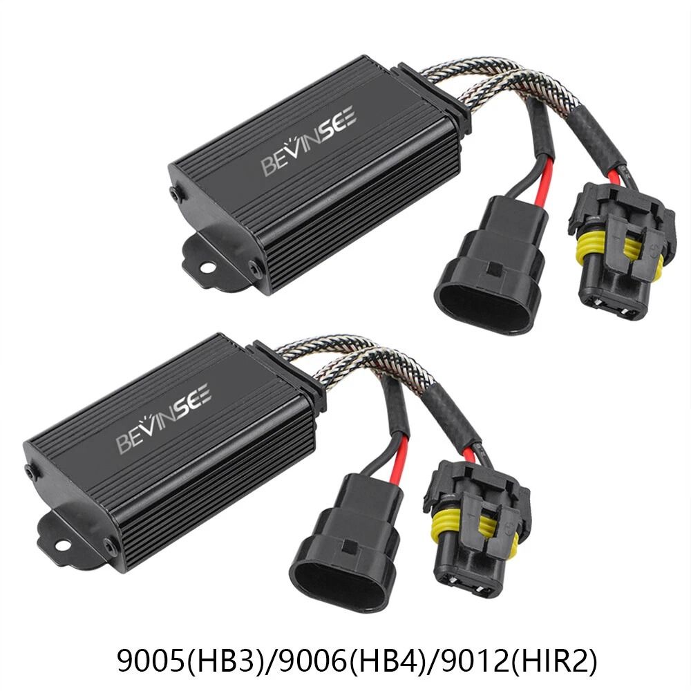 LED Canbus Decoder Anti Flicker Error Free Headlight Adapter 4