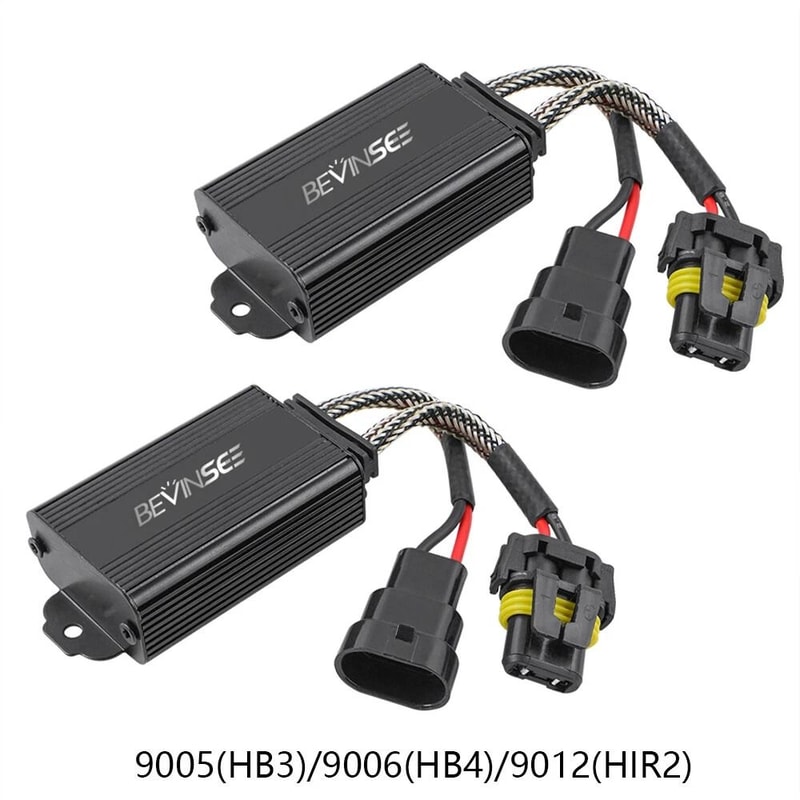 LED Canbus Decoder Anti Flicker Error Free Headlight Adapter 4