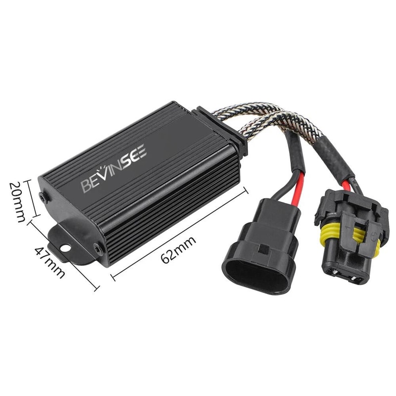 LED Canbus Decoder Anti Flicker Error Free Headlight Adapter 5